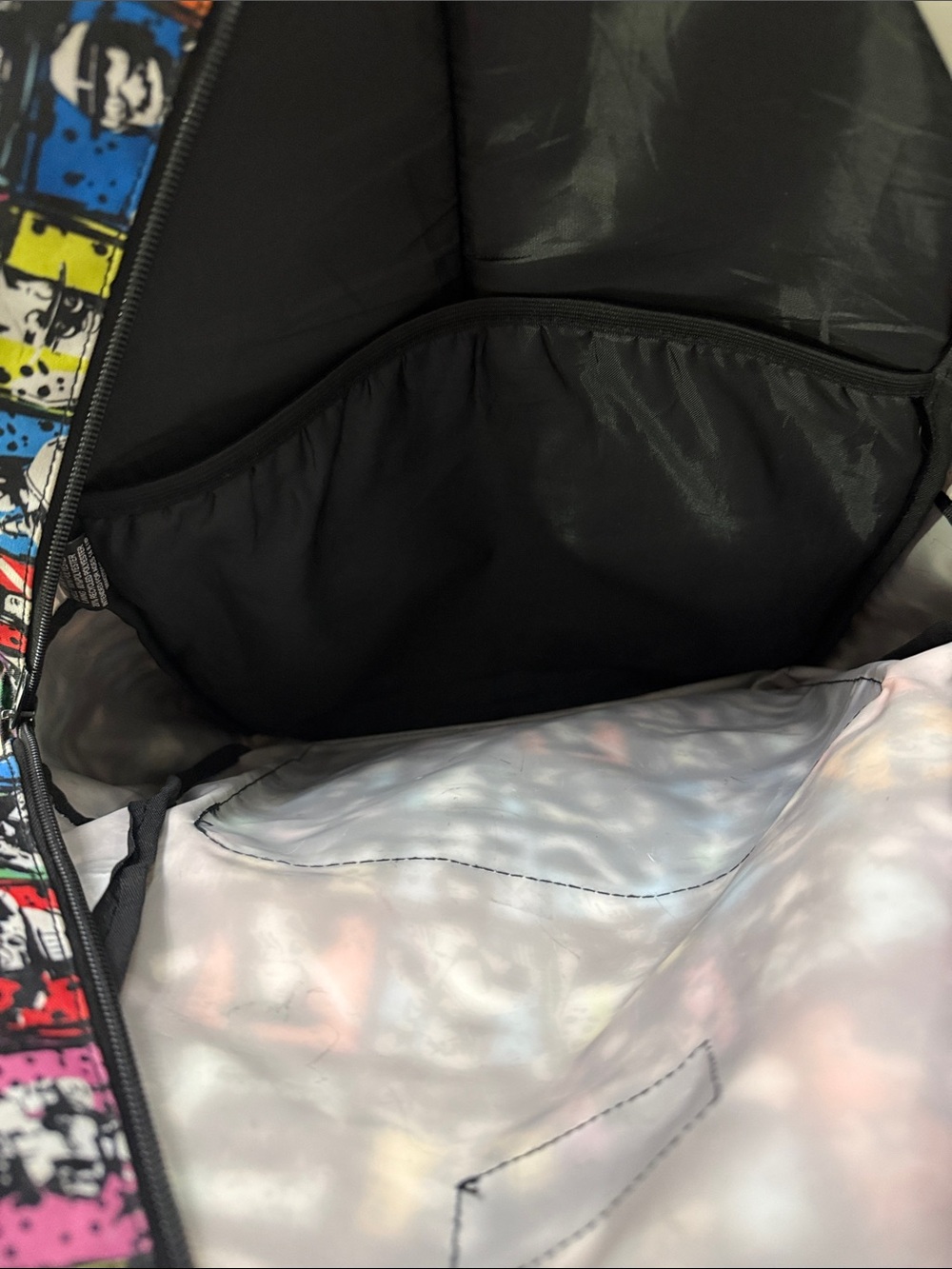 Kids Multicolor Graphic Backpack - Picture 3 of 3